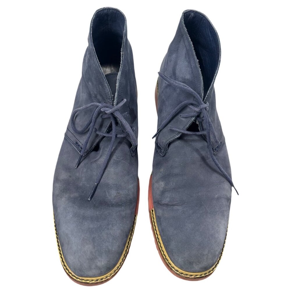 Cole Haan Men’s Blue Suede Chukka Desert Boots Size 10.5M - Picture 3 of 9